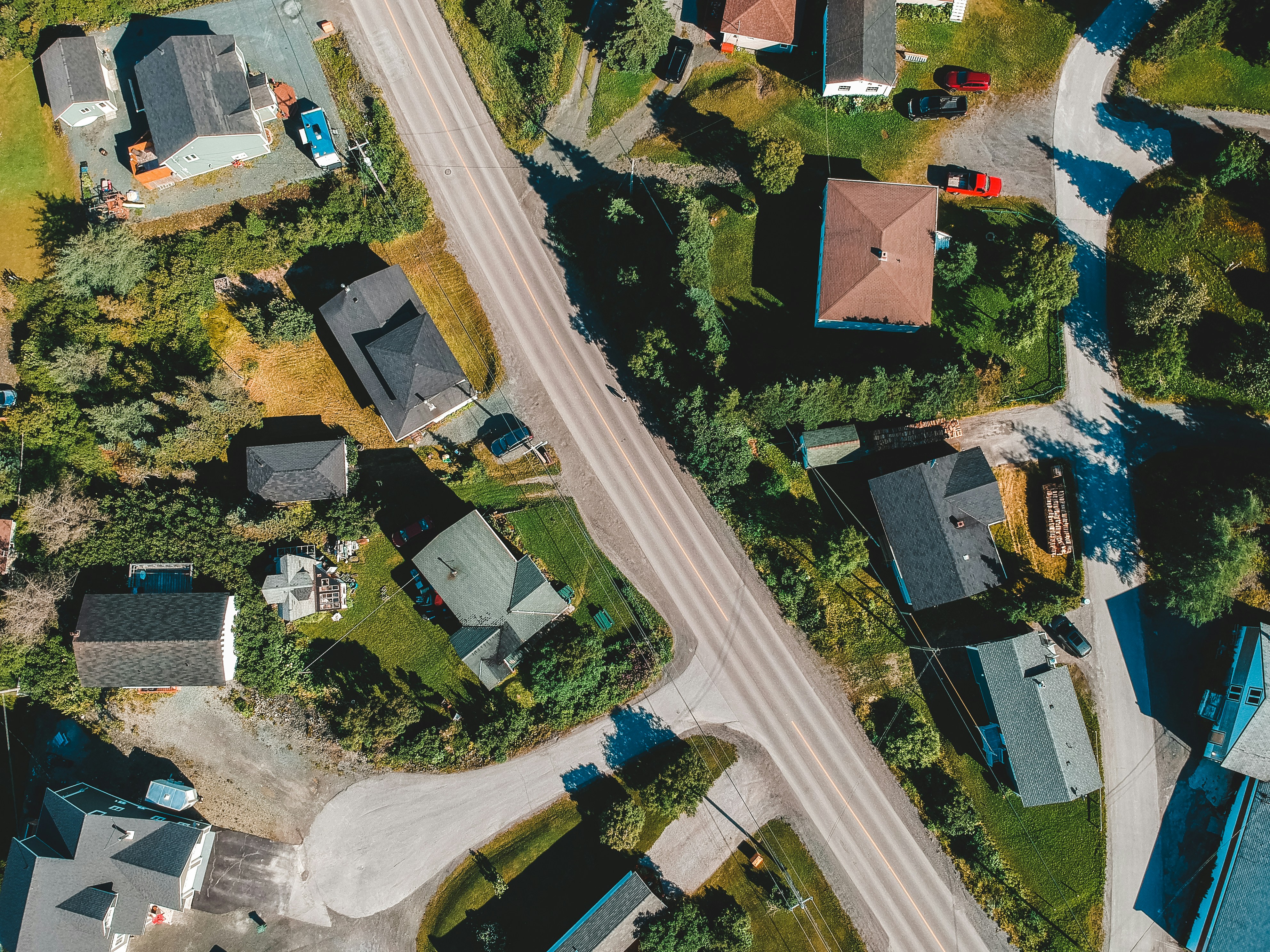 Oosterwold vanuit de lucht